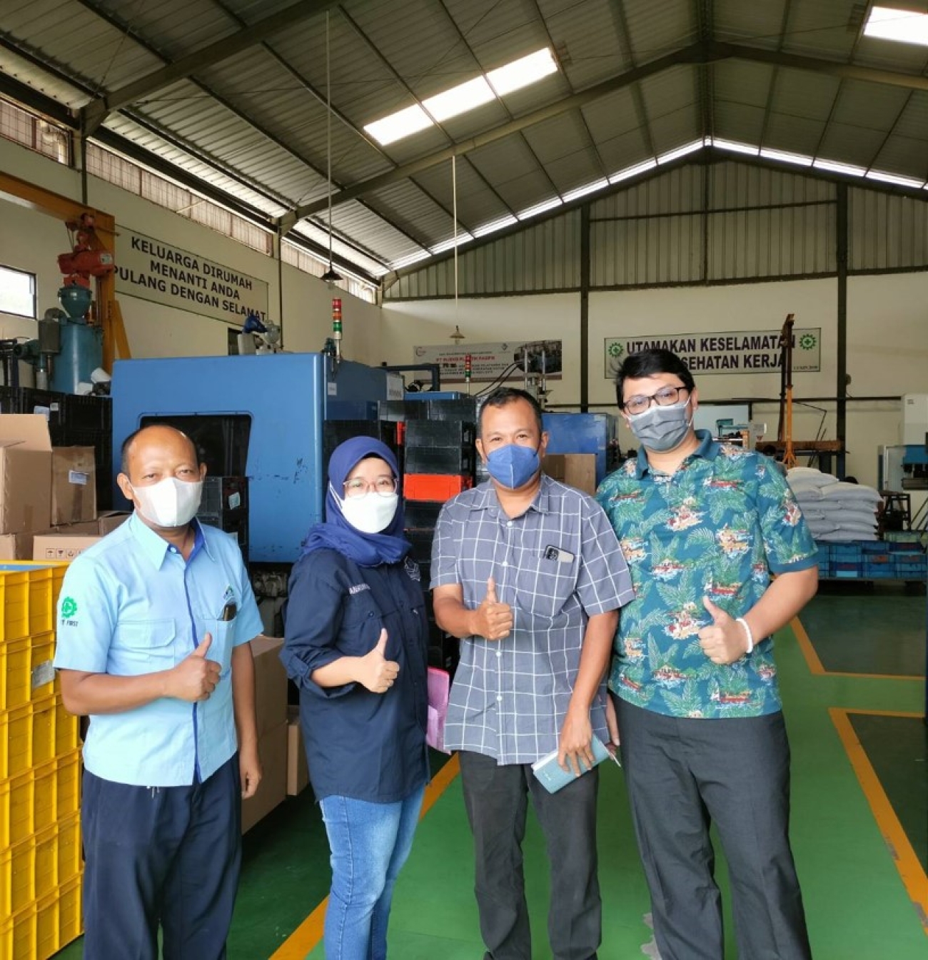 Customer Visit from PT. Cosmo Technology